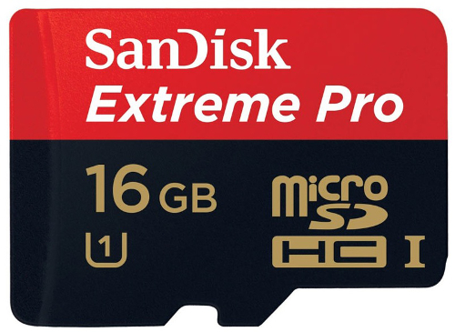 SanDisk Extreme PRO microSDXC UHS-I 16 GB SanDisk Extreme PRO microSDXC UHS-I 16 GB