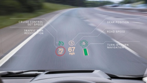 Range Rover Head-Up Display (2)