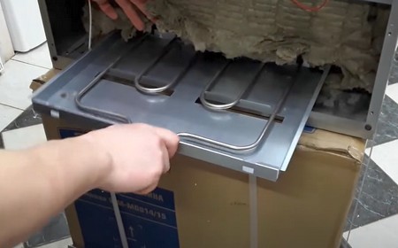 Замена ТЭНа духовки