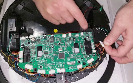 Ремонт датчиков робота-пылесоса