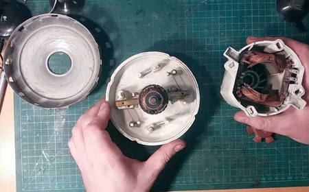 Ремонт двигателя пылесоса