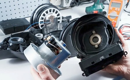 Ремонт двигателя пылесоса