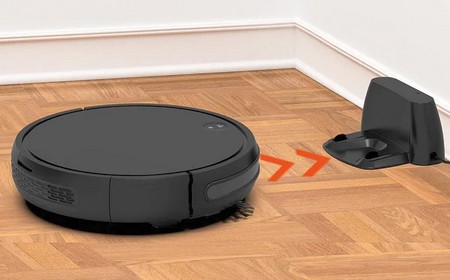Робот-пылесос сразу возвращается на базу