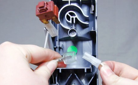 Замена кнопки включения пылесоса